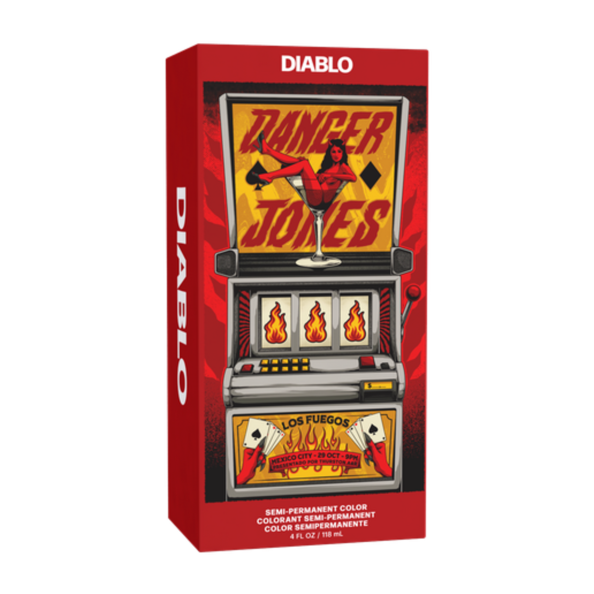 Danger Jones Semi-Permanent Colour - Diablo (Red) 118ml