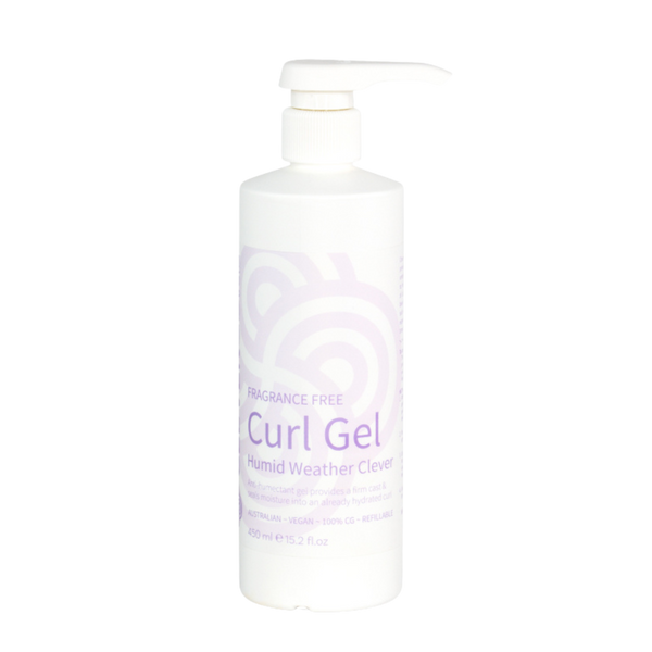 Clever Curl Fragrance Free Humid Weather Gel 450ml