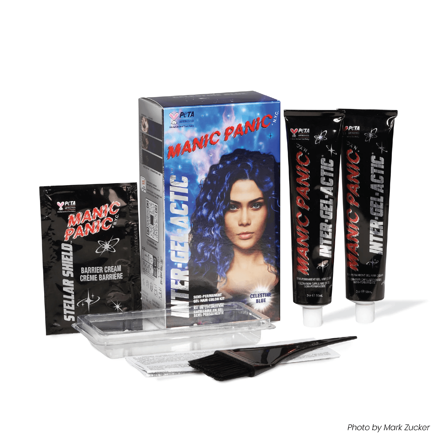 Manic Panic® Inter-GEL-actic™ Hair Color Kit - Celestine Blue™