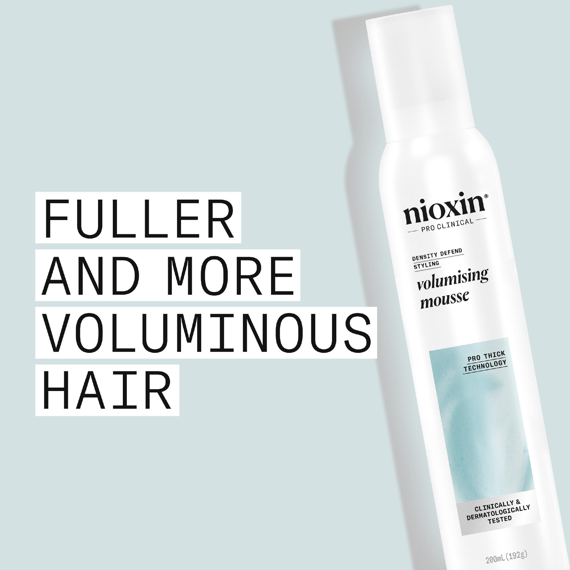 Nioxin Volumising + Thickening Mousse 200ml