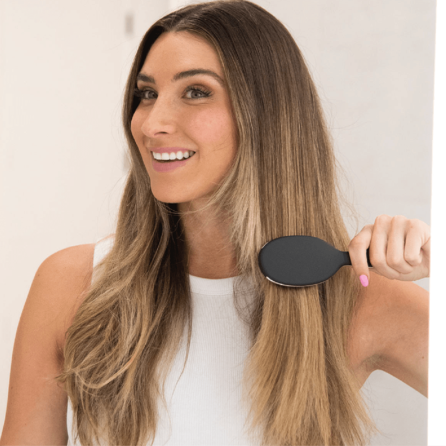 Framar Mini Detangle Brush Black Limited Edition