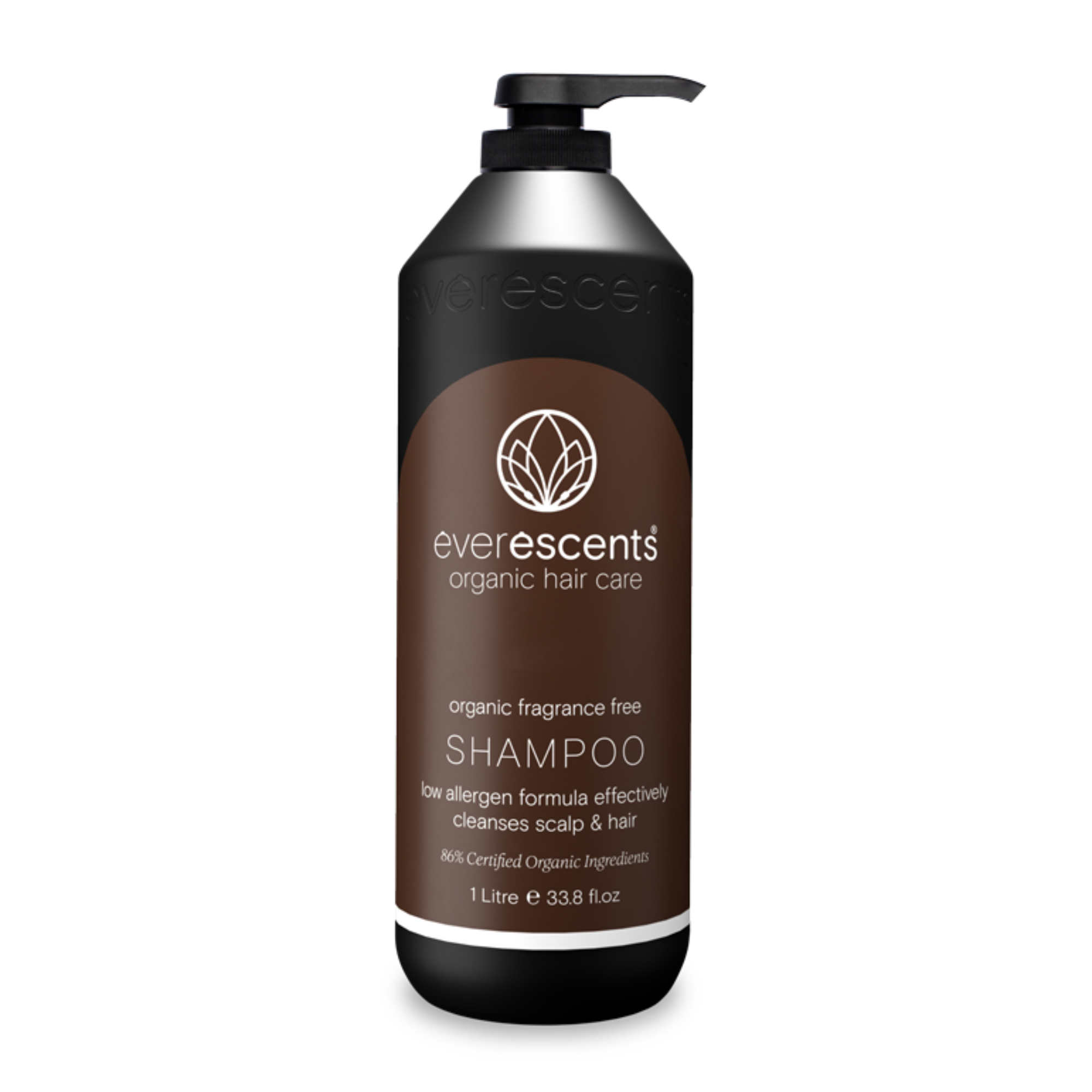 EverEscents Fragrance Free Shampoo 1LTR