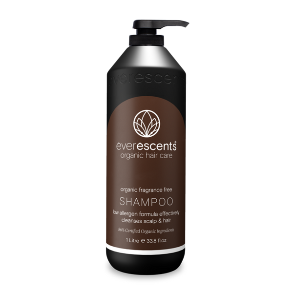 EverEscents Fragrance Free Shampoo 1LTR