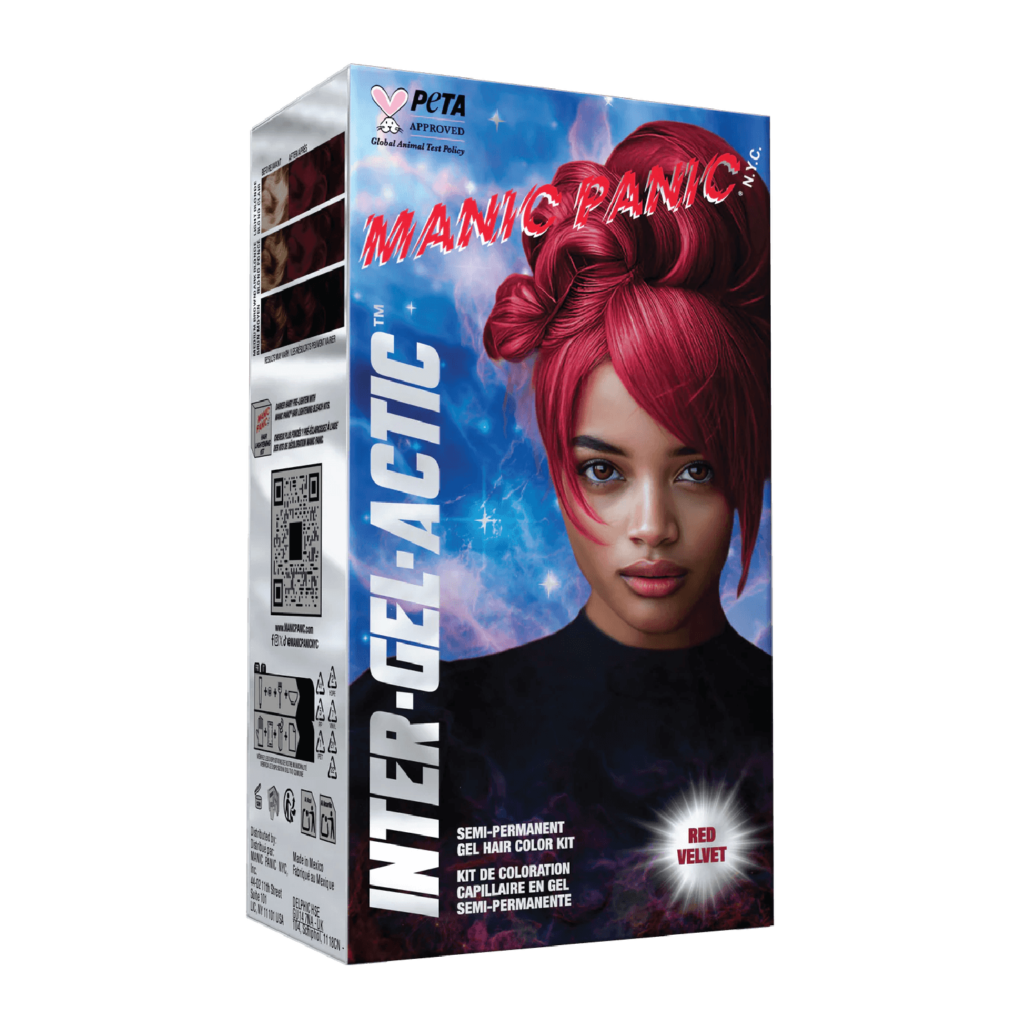 Manic Panic® Inter-GEL-actic™ Hair Color Kit - Red Velvet™
