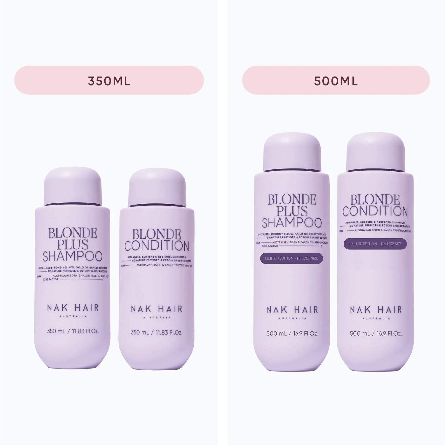 Nak Signature Blonde Plus 500ml Duo Gift Pack