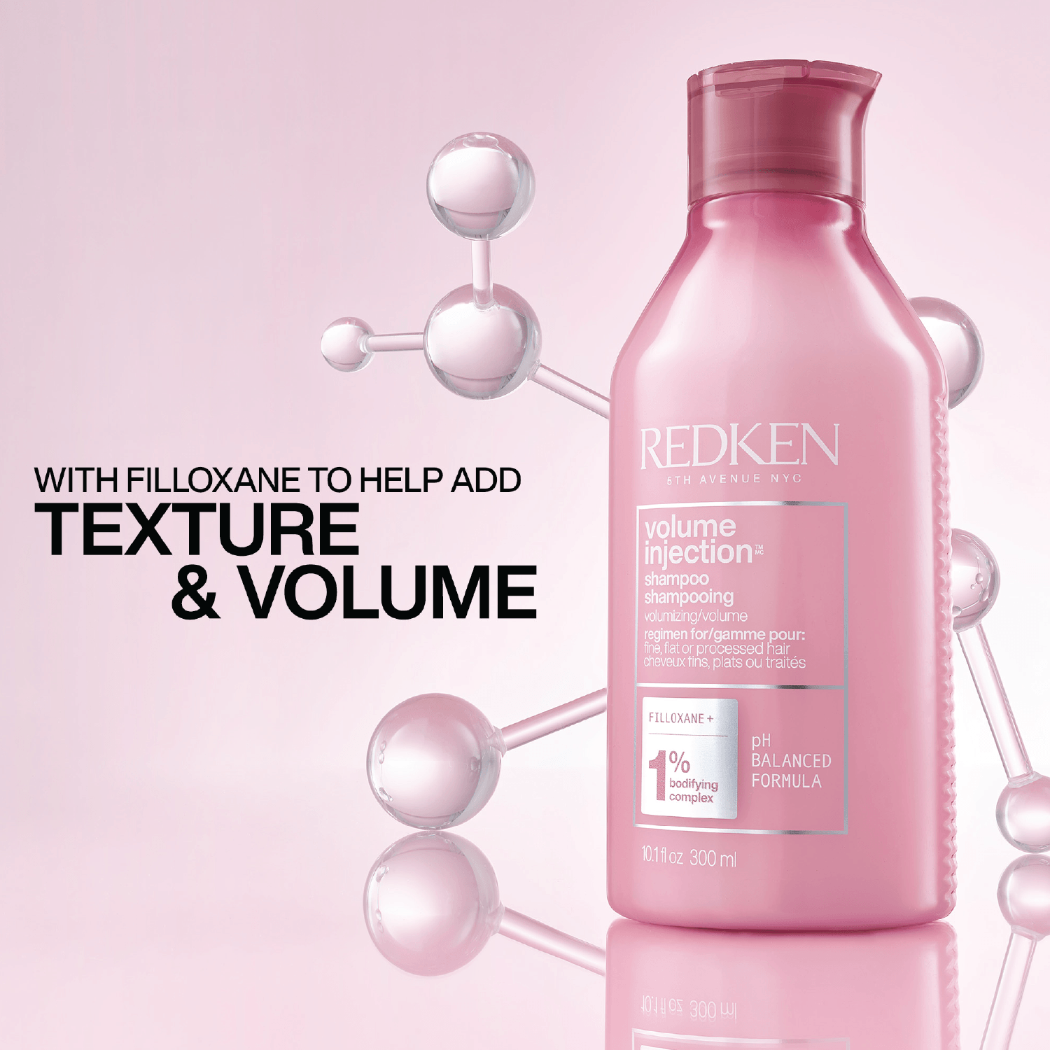 Redken Volume Injection Shampoo 1 Litre