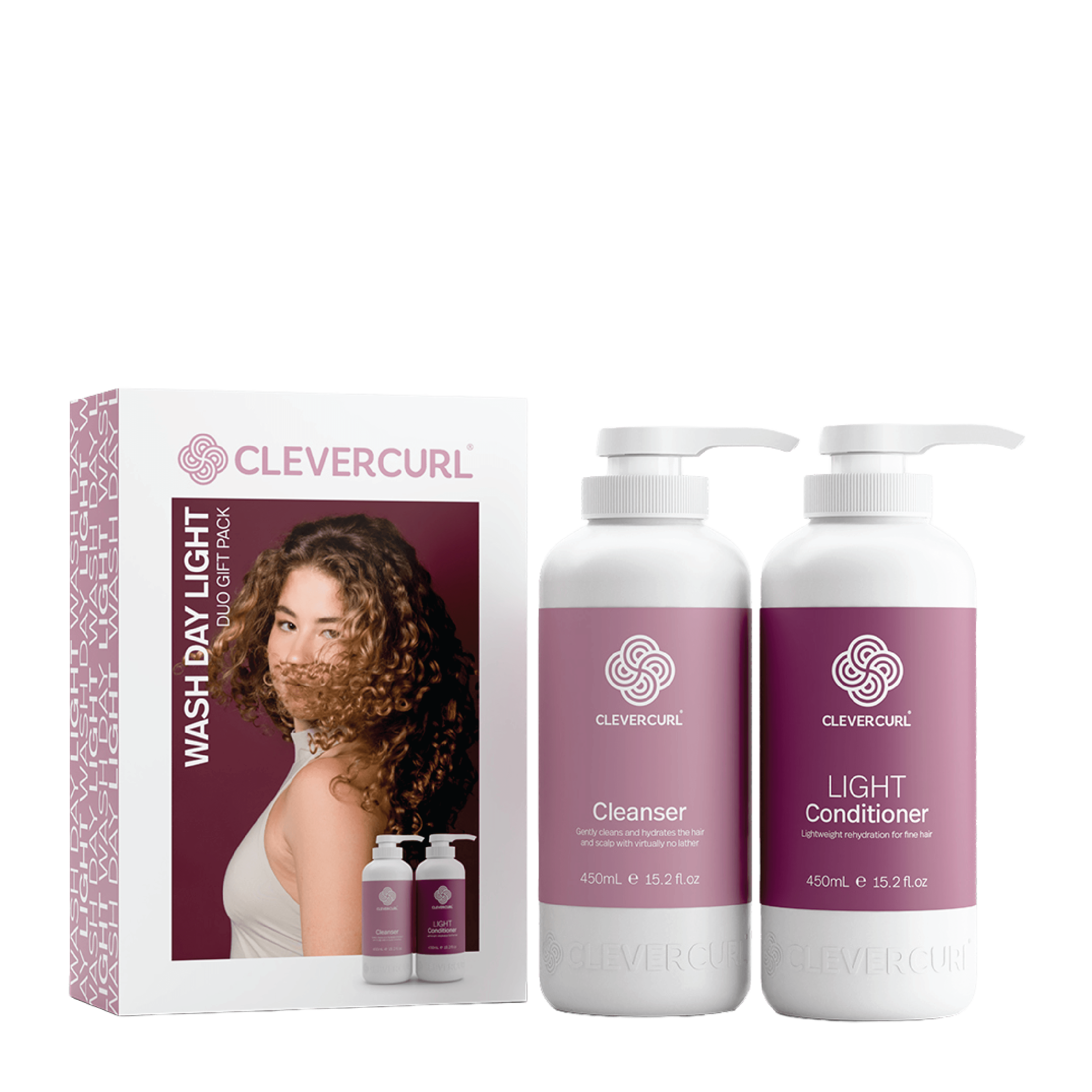 Clever Curl Wash Day Light Duo