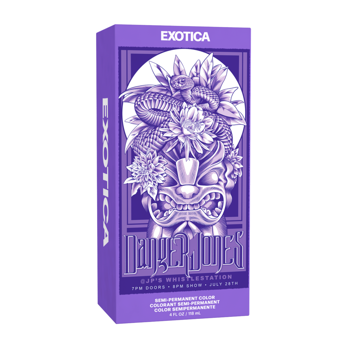 Danger Jones Semi-Permanent Colour - Exotica (Light Purple) 118ml