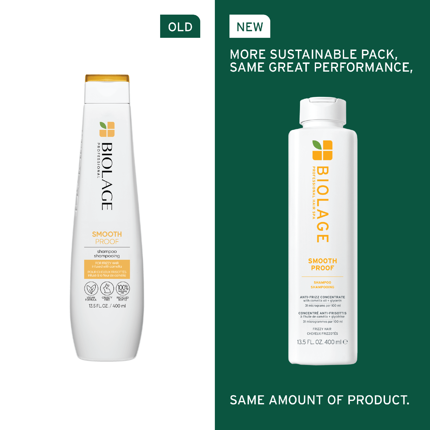 Biolage Smooth Proof Shampoo 400ml