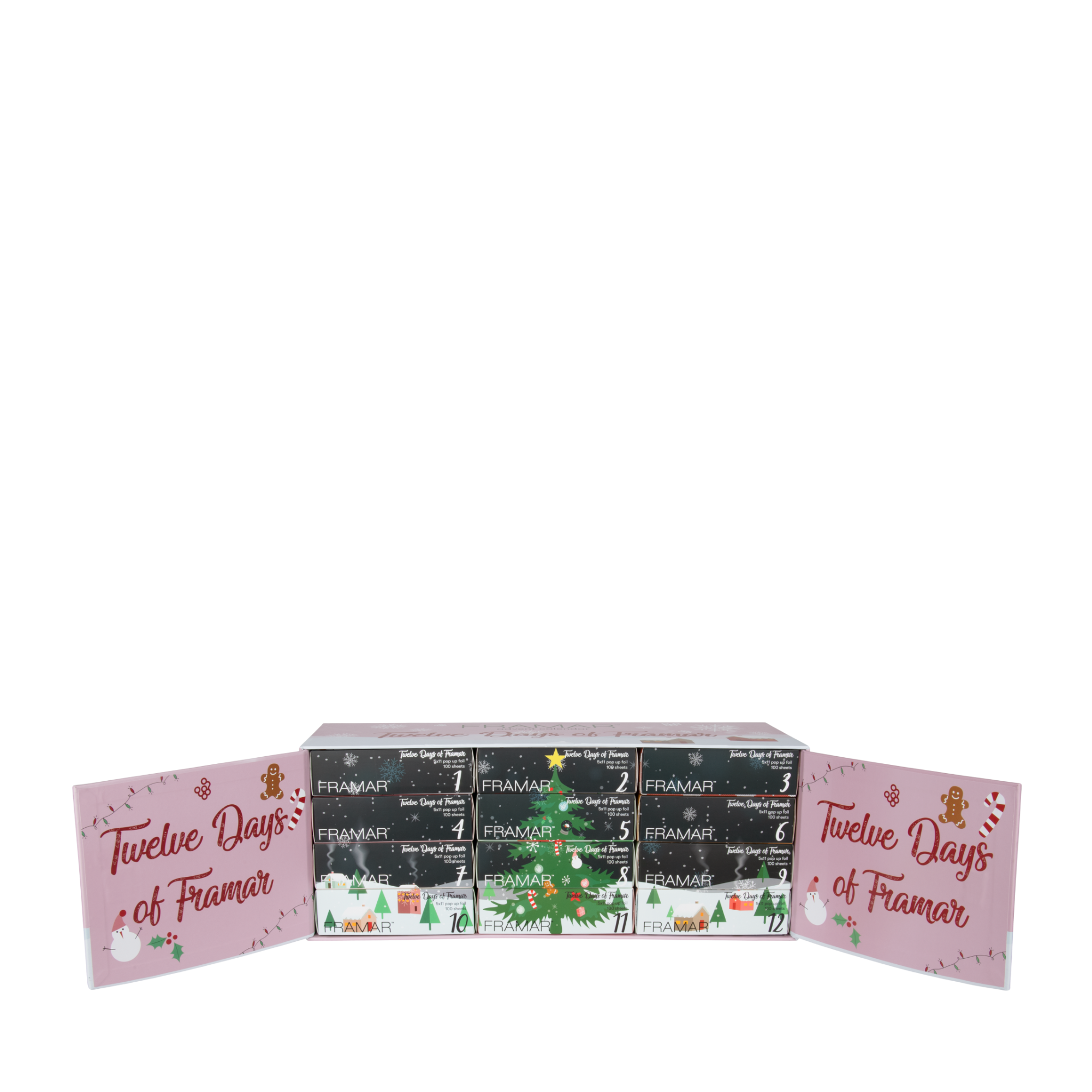 Framar Twelve Days of Framar - Pop up Advent Calendar 2024 x 1200 Foil