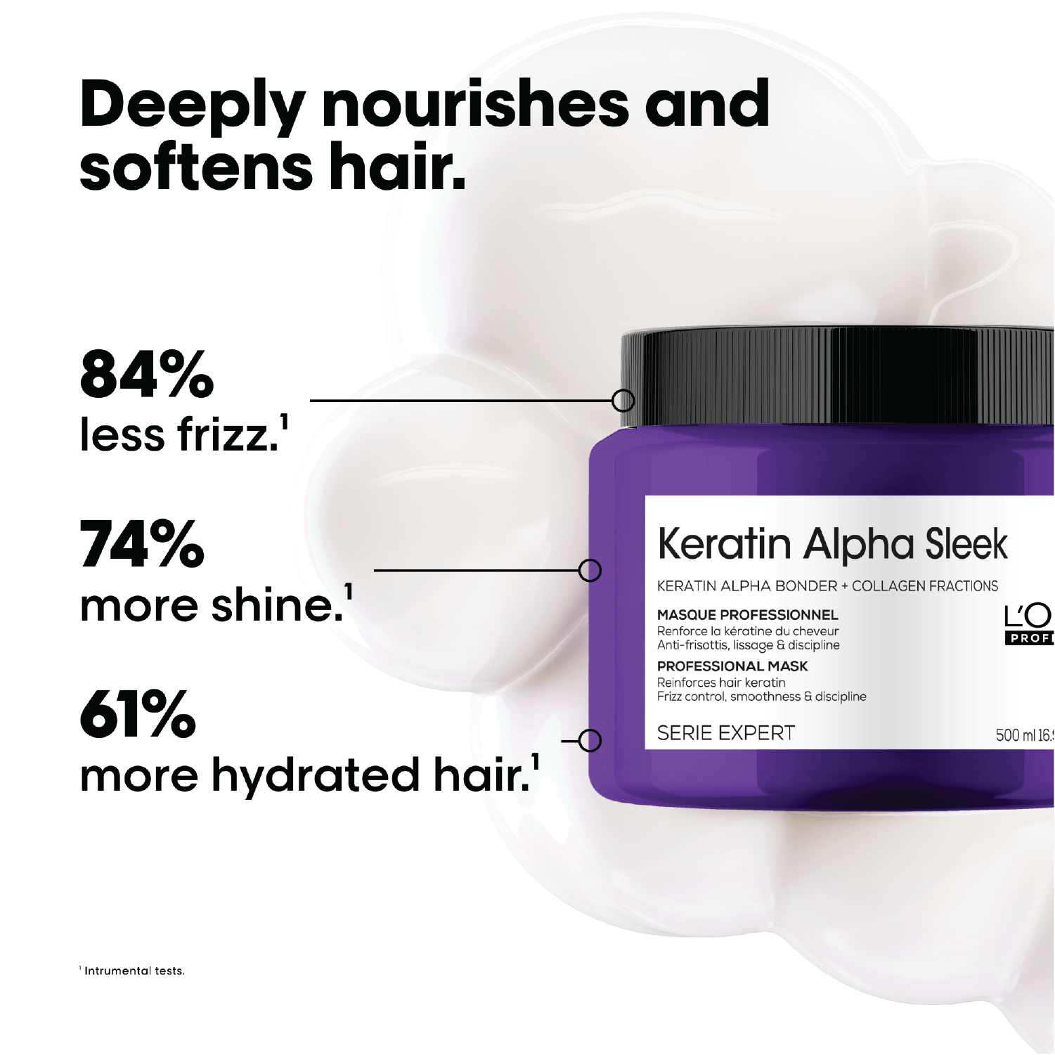 L'Oreal Professional Keratin Alpha Sleek Mask 500ml