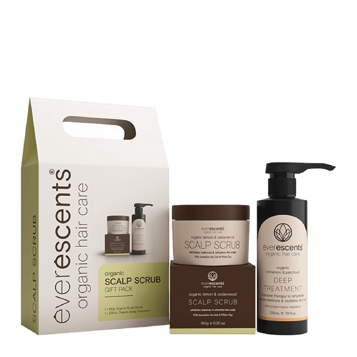 EverEscents Organic Scalp Scrub Gift