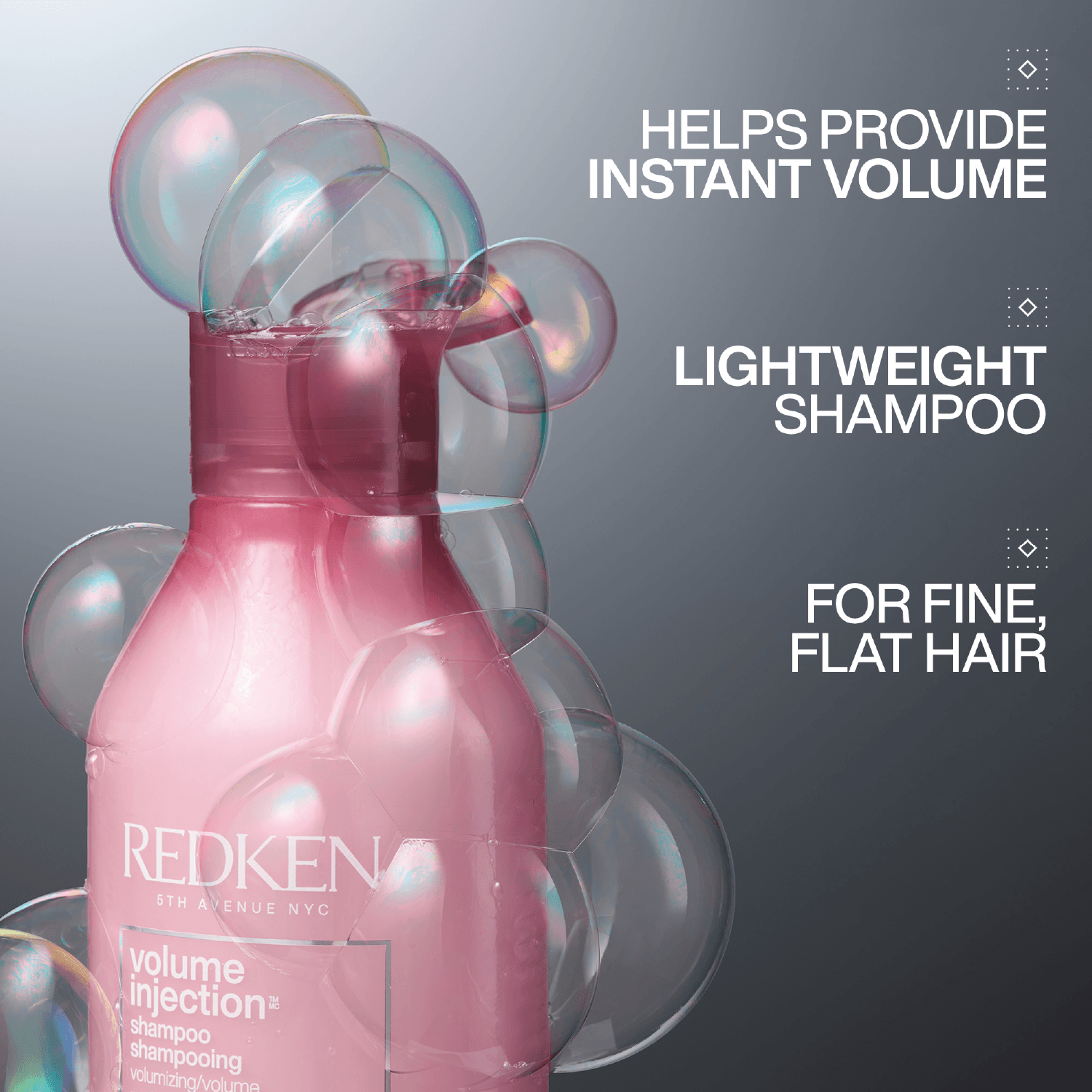Redken Volume Injection Shampoo 1 Litre