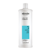 Nioxin System 3 Scalp + Hair Thickening Conditioner for Damaged Hair with Light Thinning 1 Litre