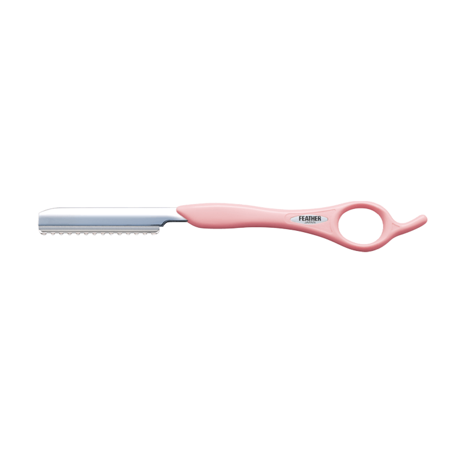 Feather Styling Razor Baby Pink 17cm