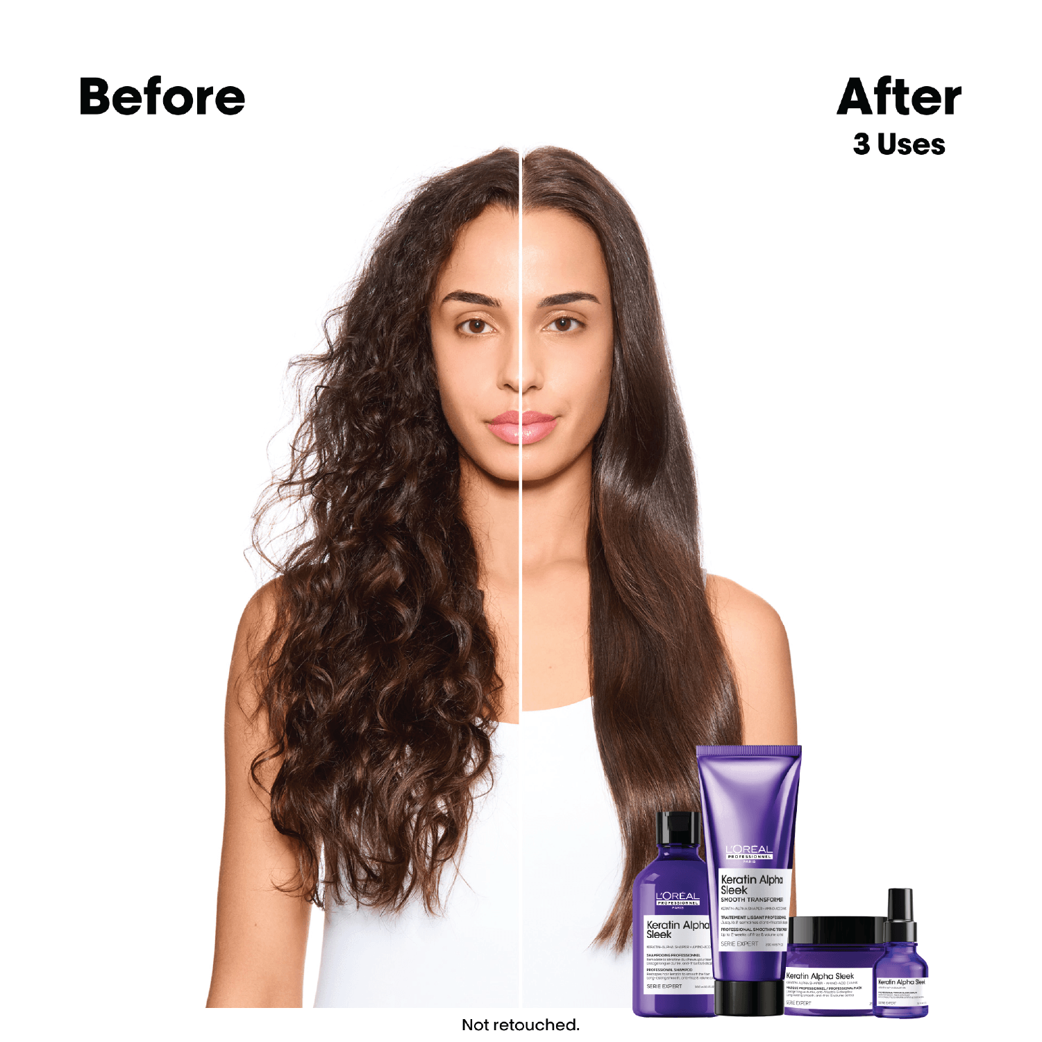 L'Oreal Professional Keratin Alpha Sleek Smooth Transformer Treatment 200ml