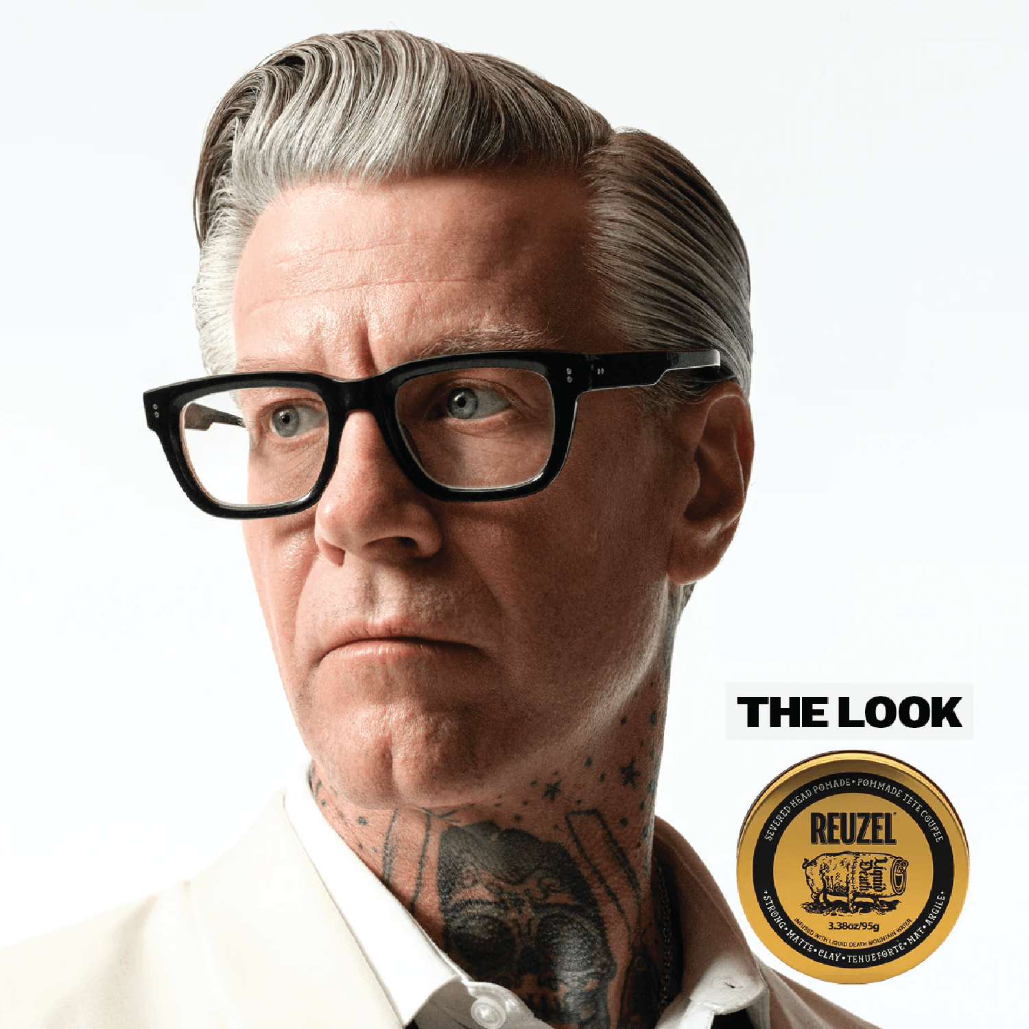 Reuzel Liquid Death Severed Head Clay Pomade 95.8g