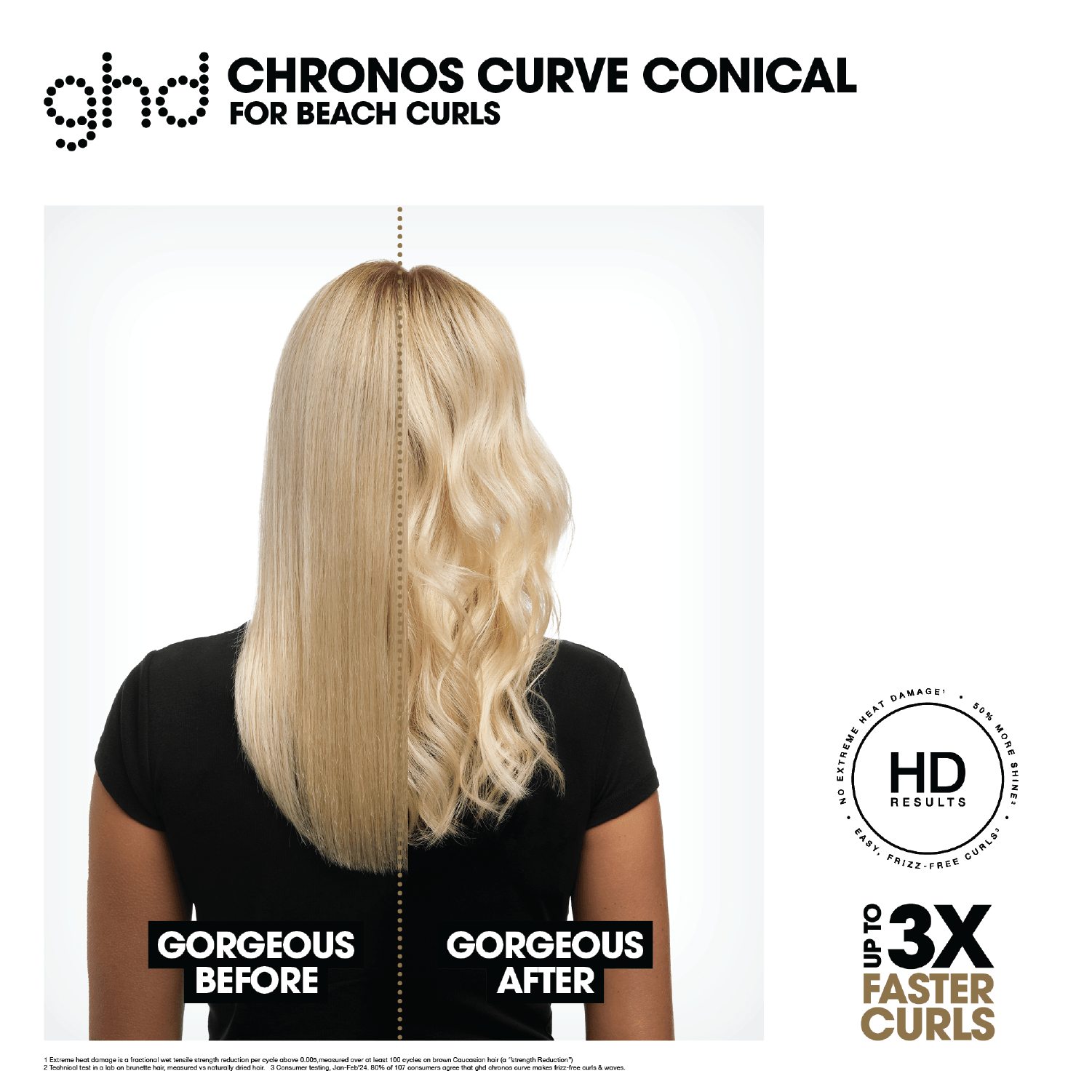 ghd Chronos Curve Conical Curling Wand