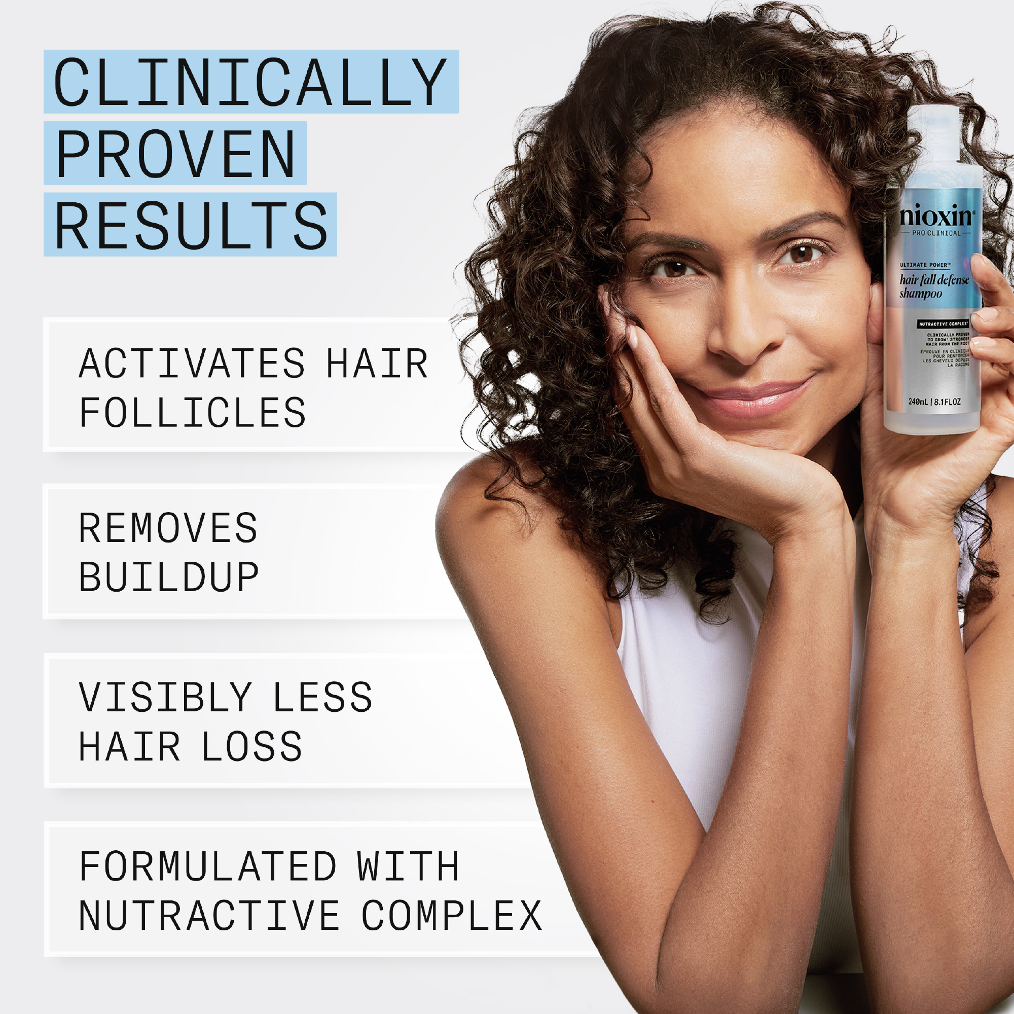 Nioxin Hair Fall Defense Shampoo 1 Litre