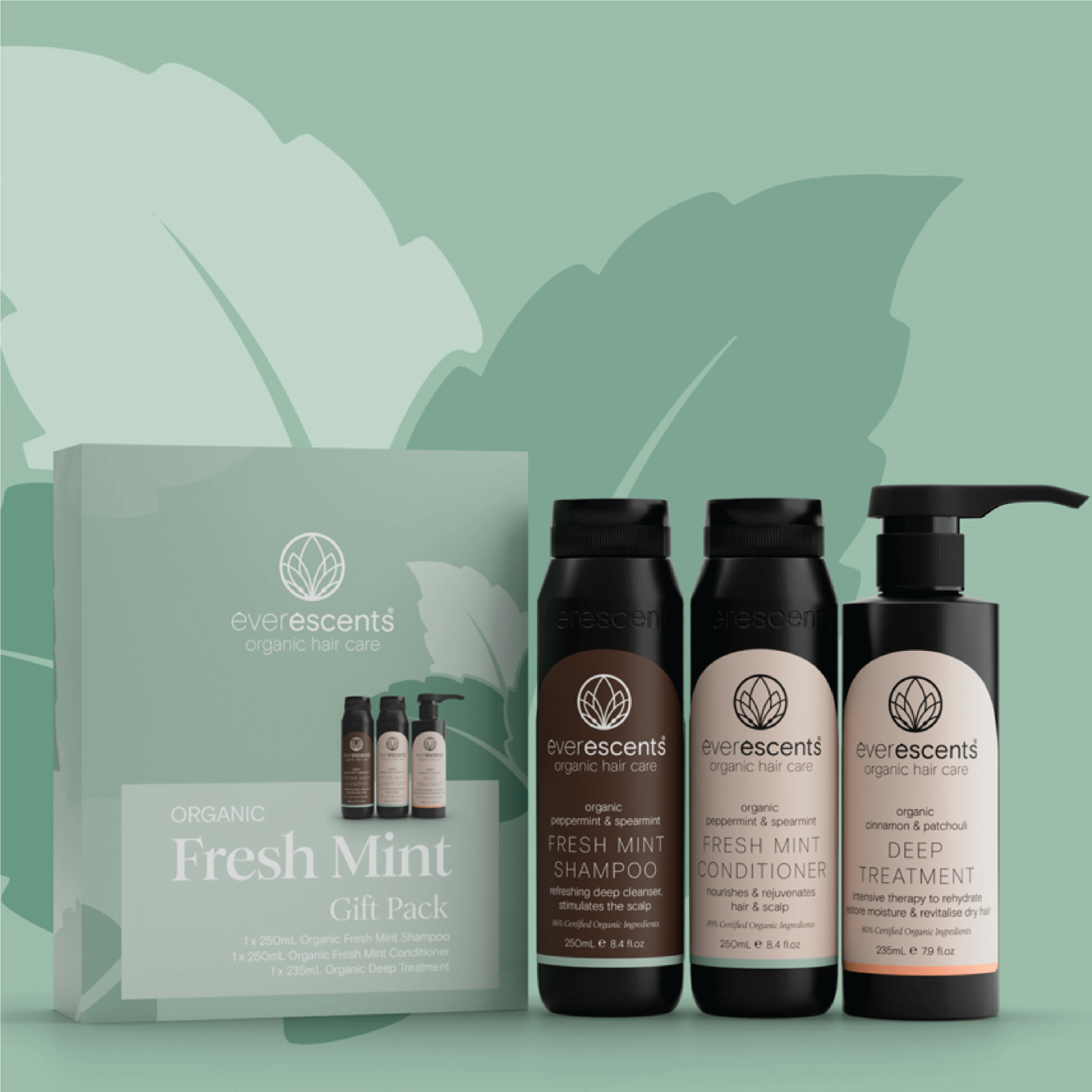 EverEscents Fresh Mint Gift Pack
