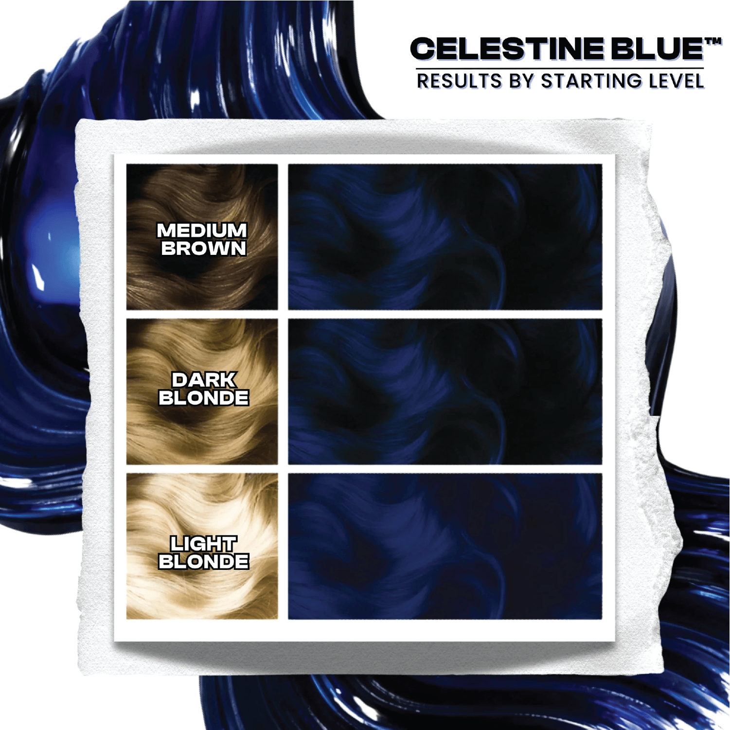 Manic Panic® Inter-GEL-actic™ Hair Color Kit - Celestine Blue™