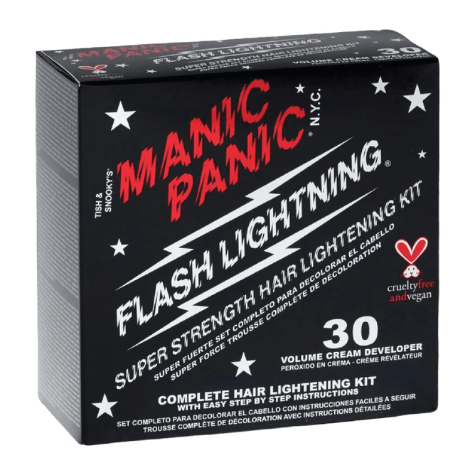 Manic Panic Flash Lightning - Lightening Bleach Kit - 30vol