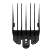 Wahl Black Plastic Tab Clipper Comb 25mm/#8