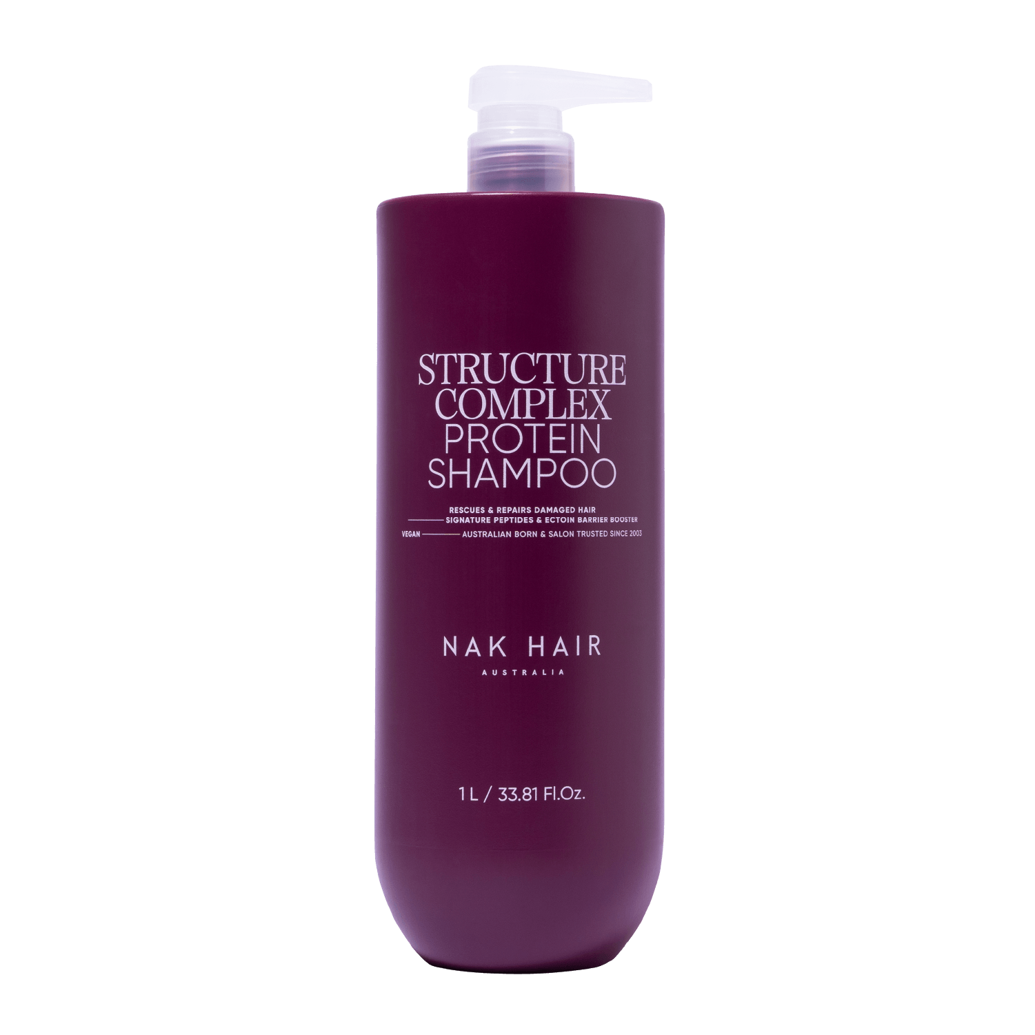 Nak Signature Structure Complex Protein Shampoo 1 Litre