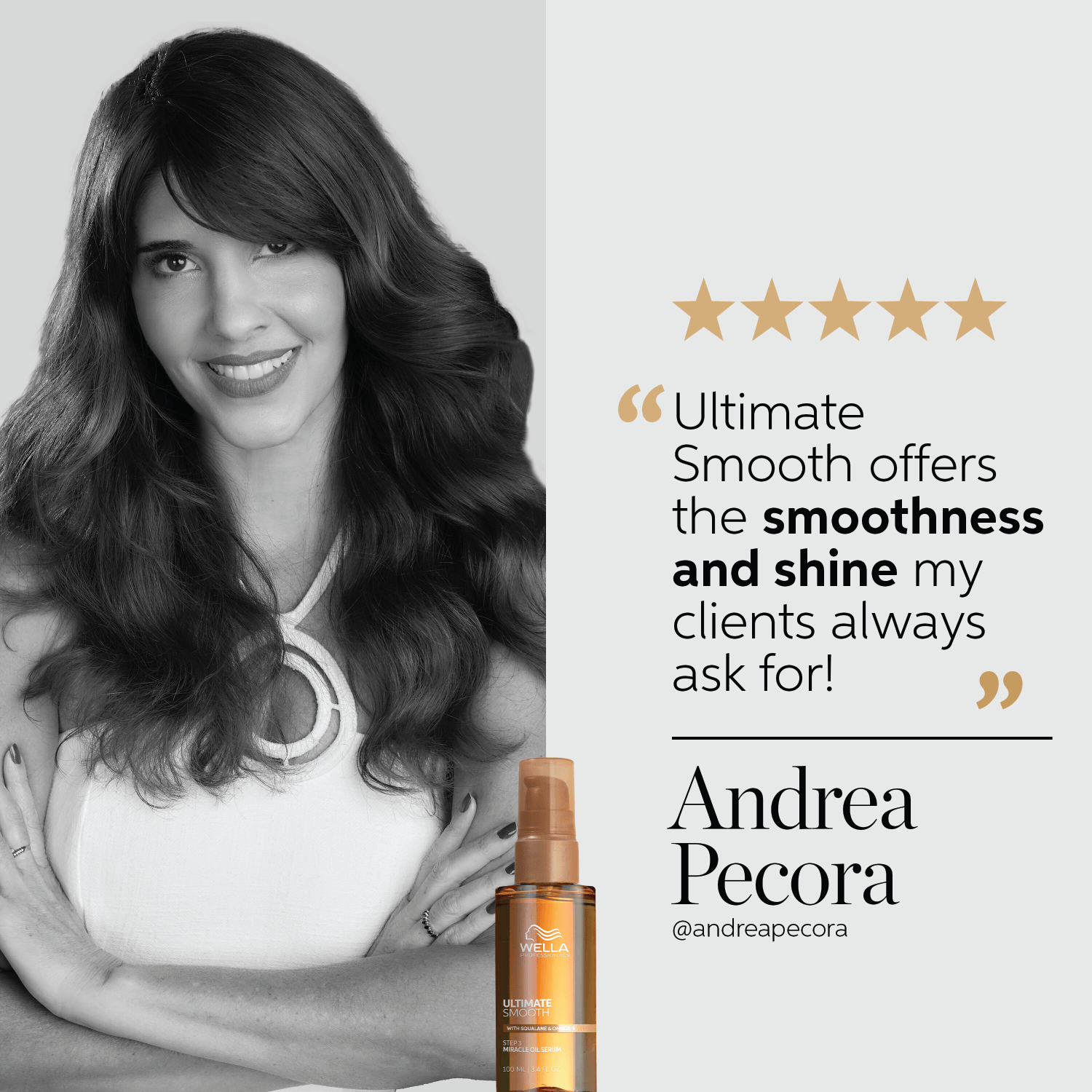 Wella Ultimate Smooth Miracle Oil Serum 100ml