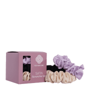 Clever Curl Satin Scrunchies Set of 3