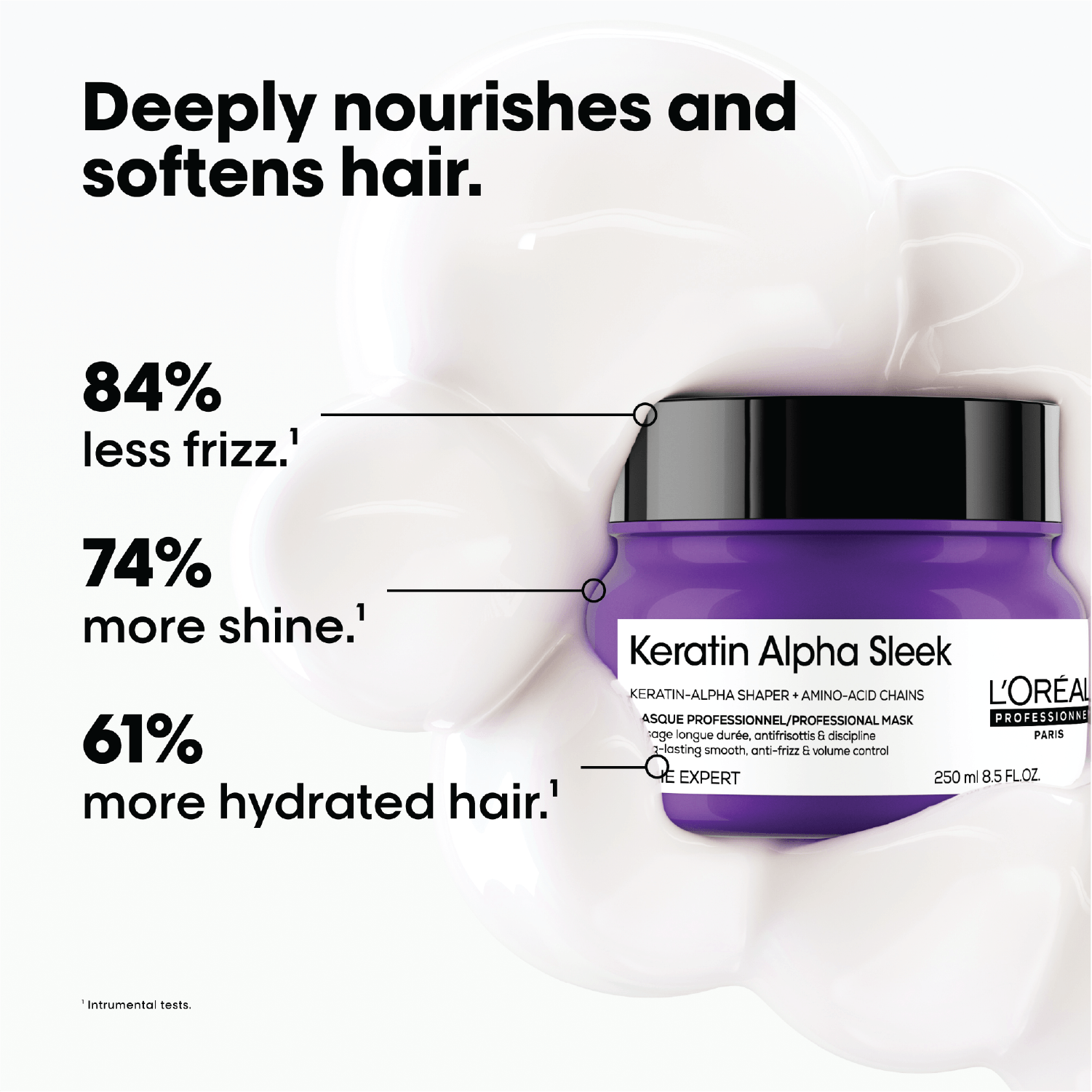 L'Oreal Professional Keratin Alpha Sleek Mask 250ml