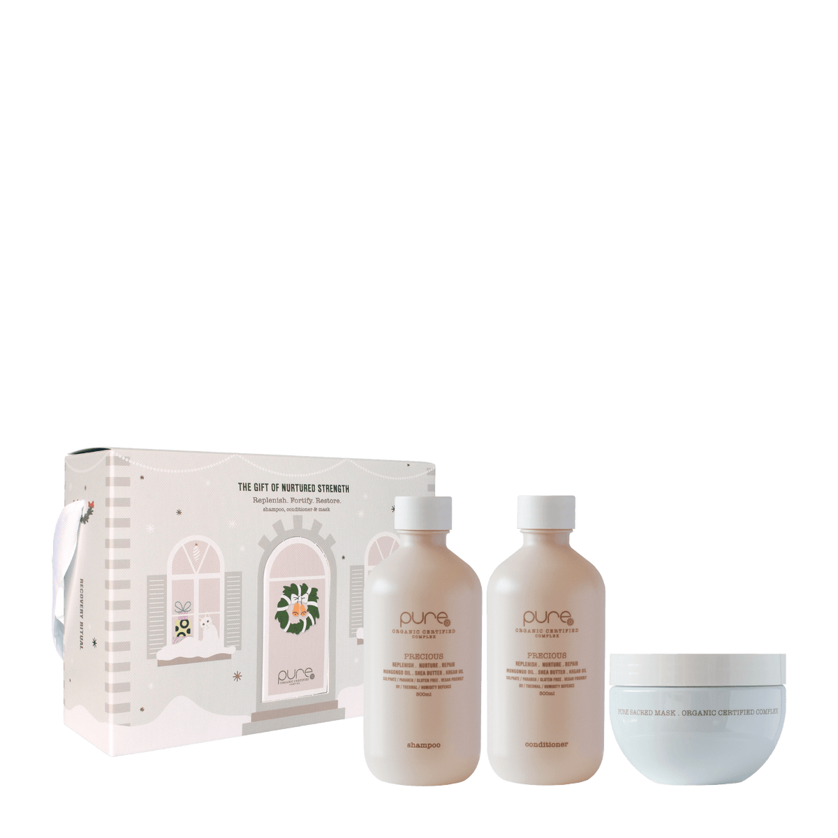 Pure Precious + Sacred Mask Trio