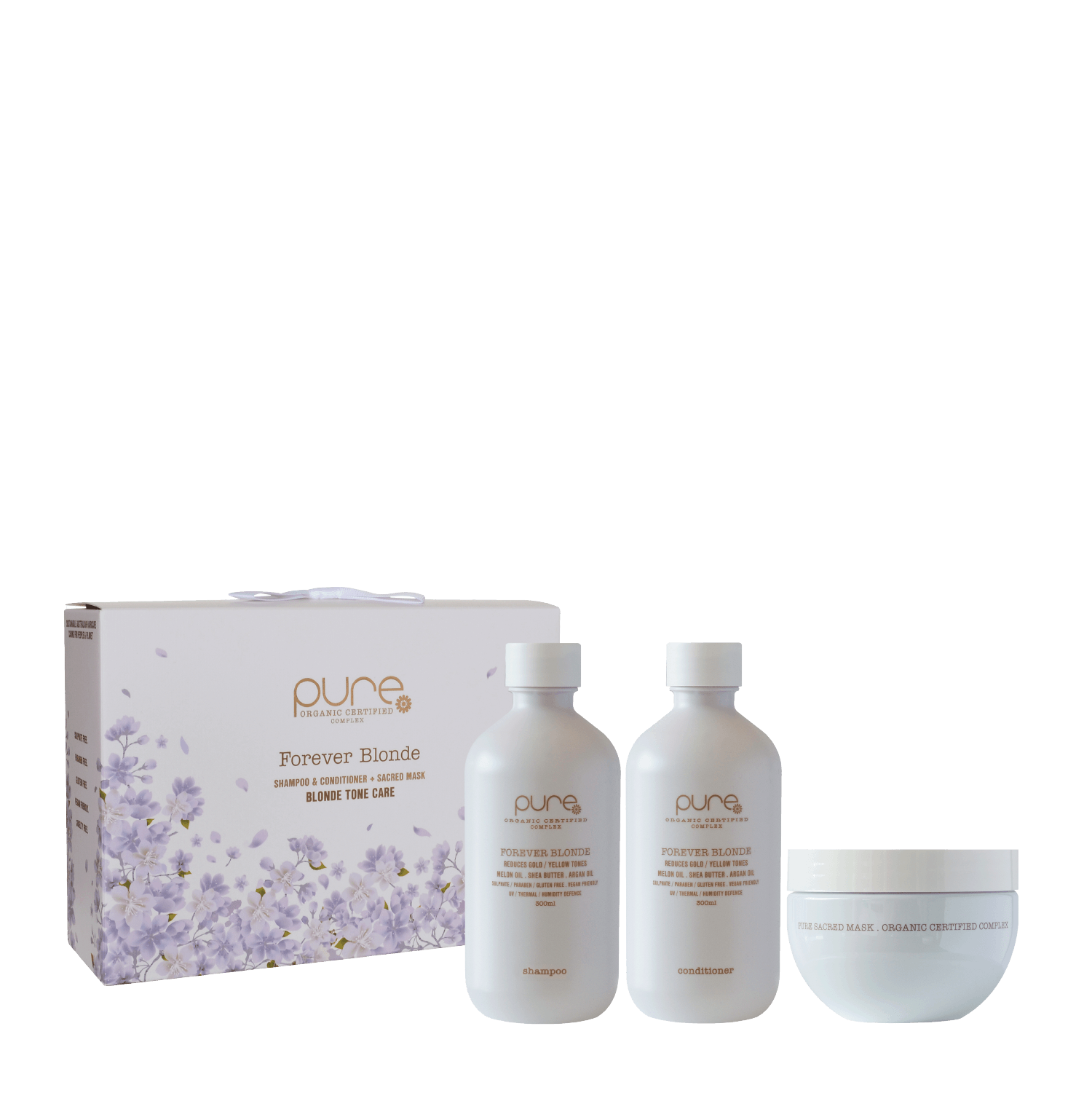 Pure Forever Blonde + Sacred Mask Trio