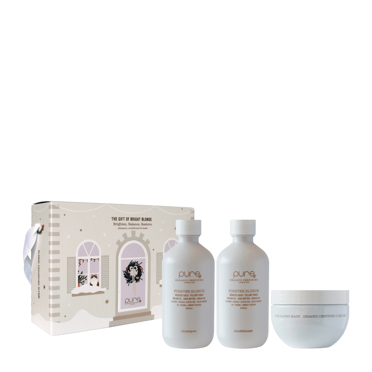 Pure Forever Blonde + Sacred Mask Trio