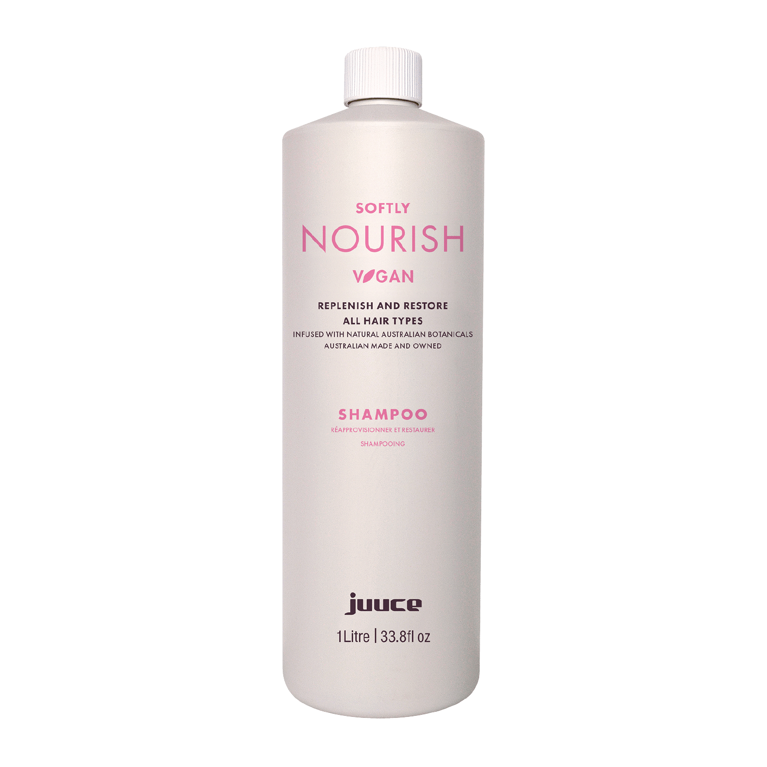 JUUCE Softly Nourish Shampoo 1 Litre