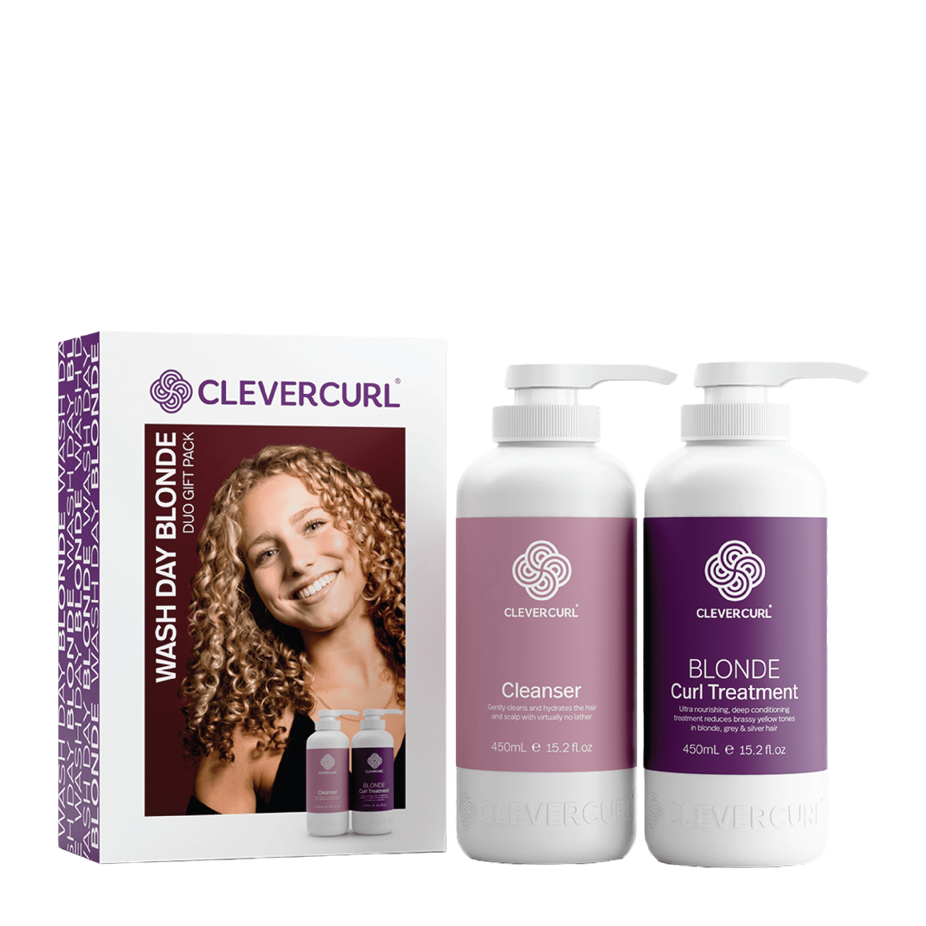 Clever Curl Wash Day Blonde Duo