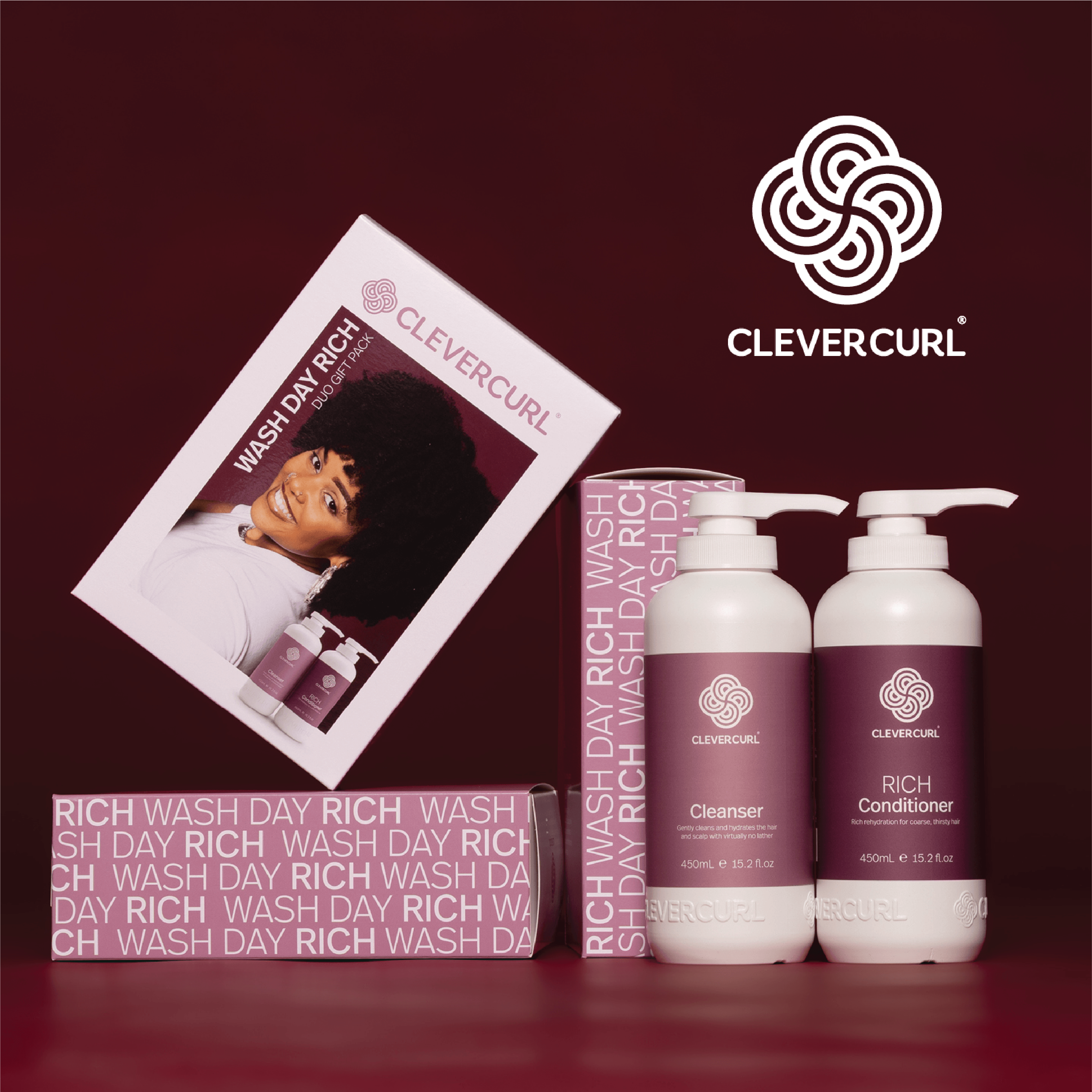 Clever Curl Wash Day Rich Duo