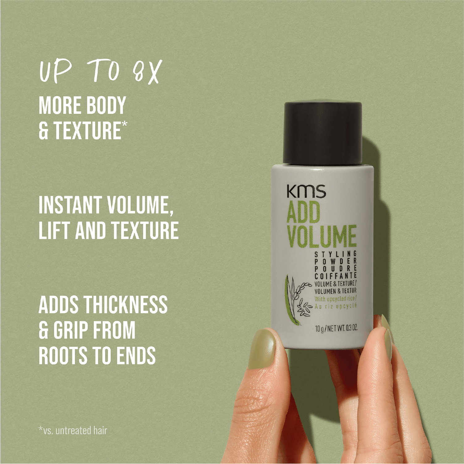 KMS Add Volume Styling Powder 10g