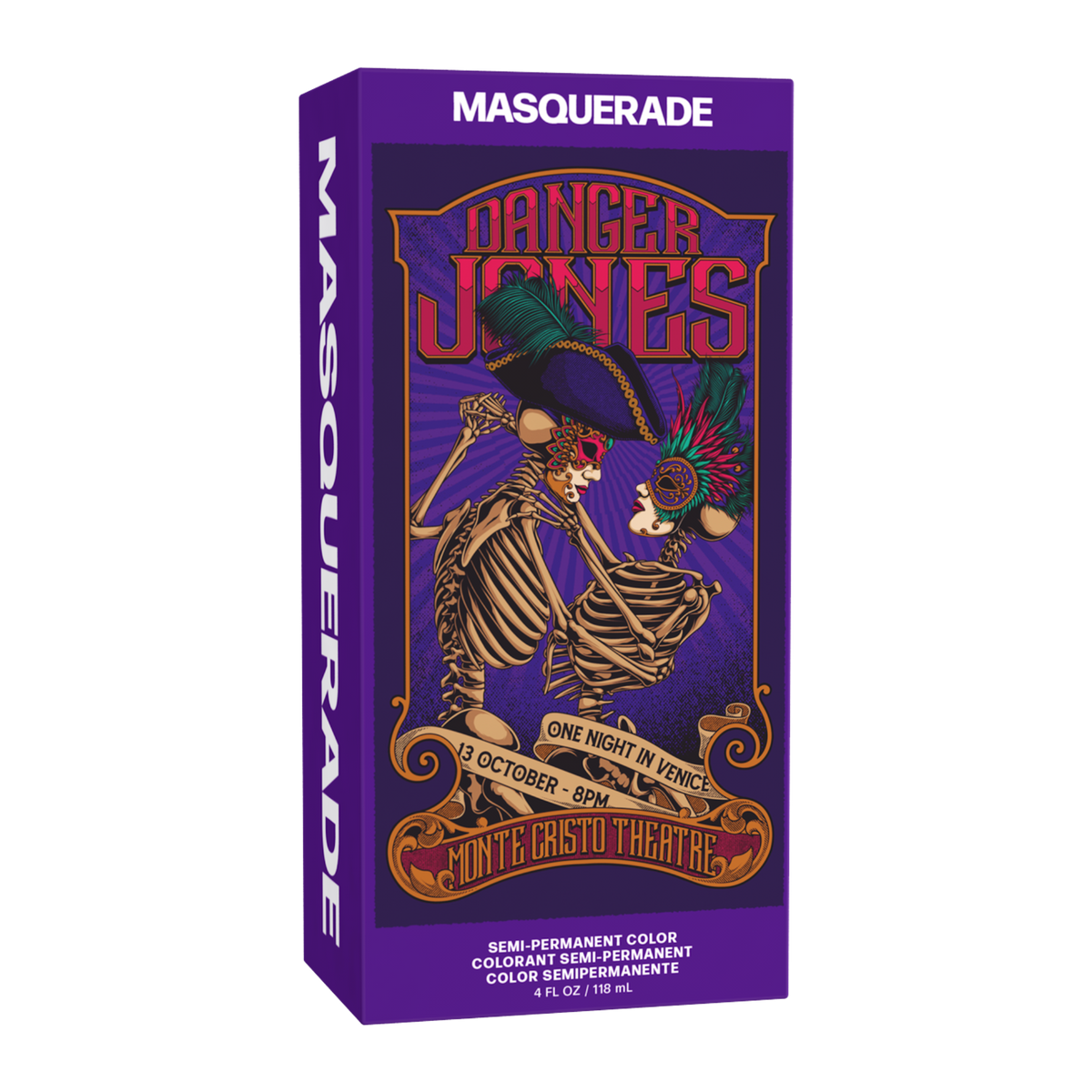 Danger Jones Semi-Permanent Colour - Masquerade (Purple) 118ml