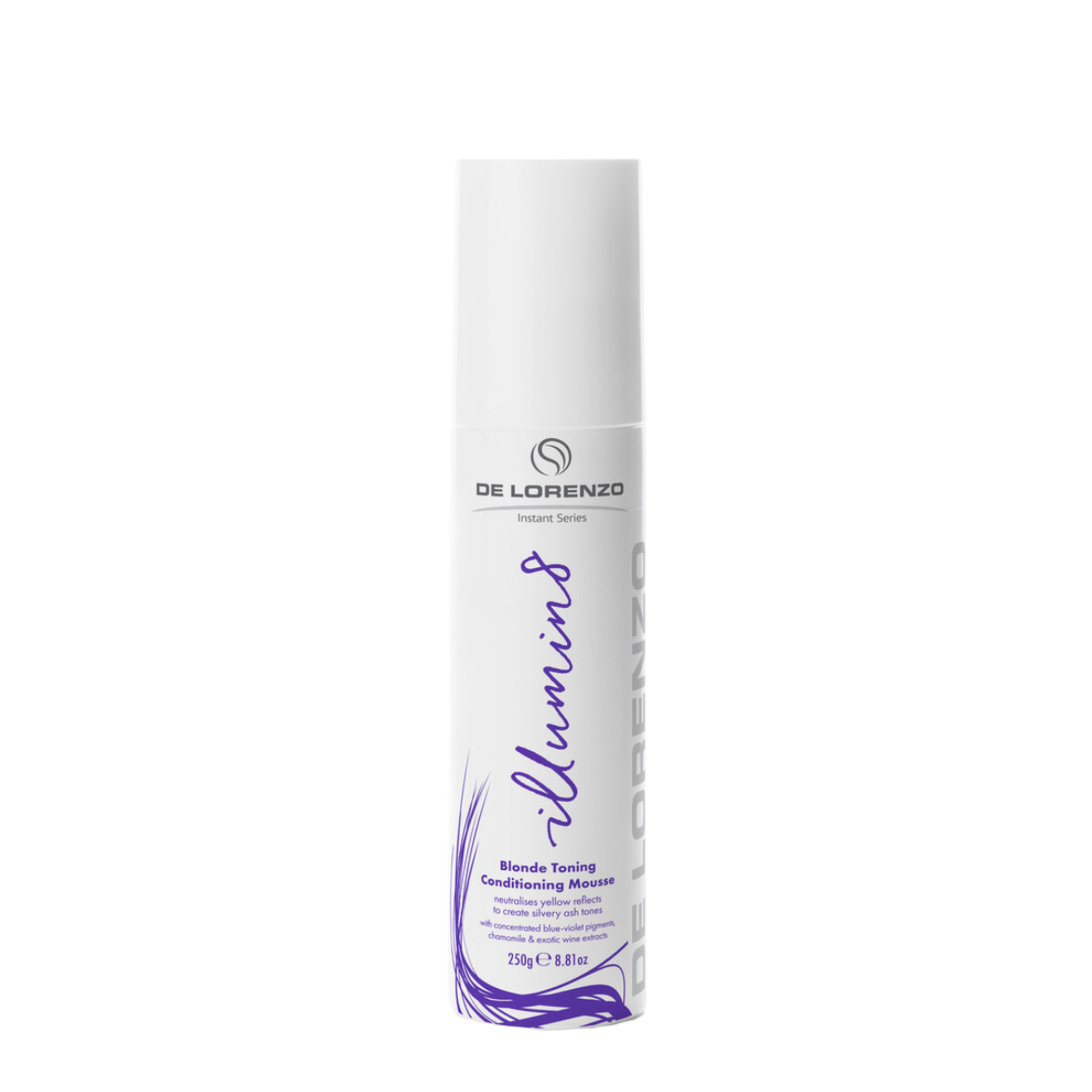 De Lorenzo Instant Illumin8 Blonde Toning Conditioning Mousse 250g