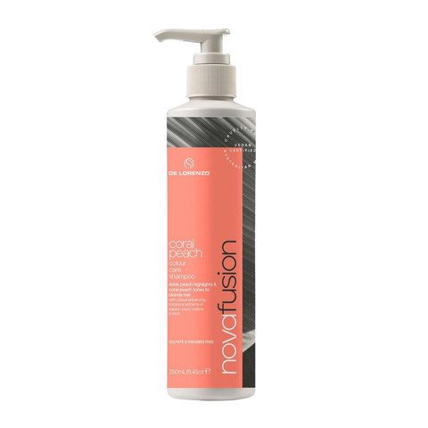 De Lorenzo Novafusion Coral Peach Shampoo 250ml