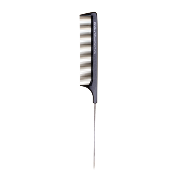 Denman DC06 Anti-Static Pin Tail Carbon Black Comb