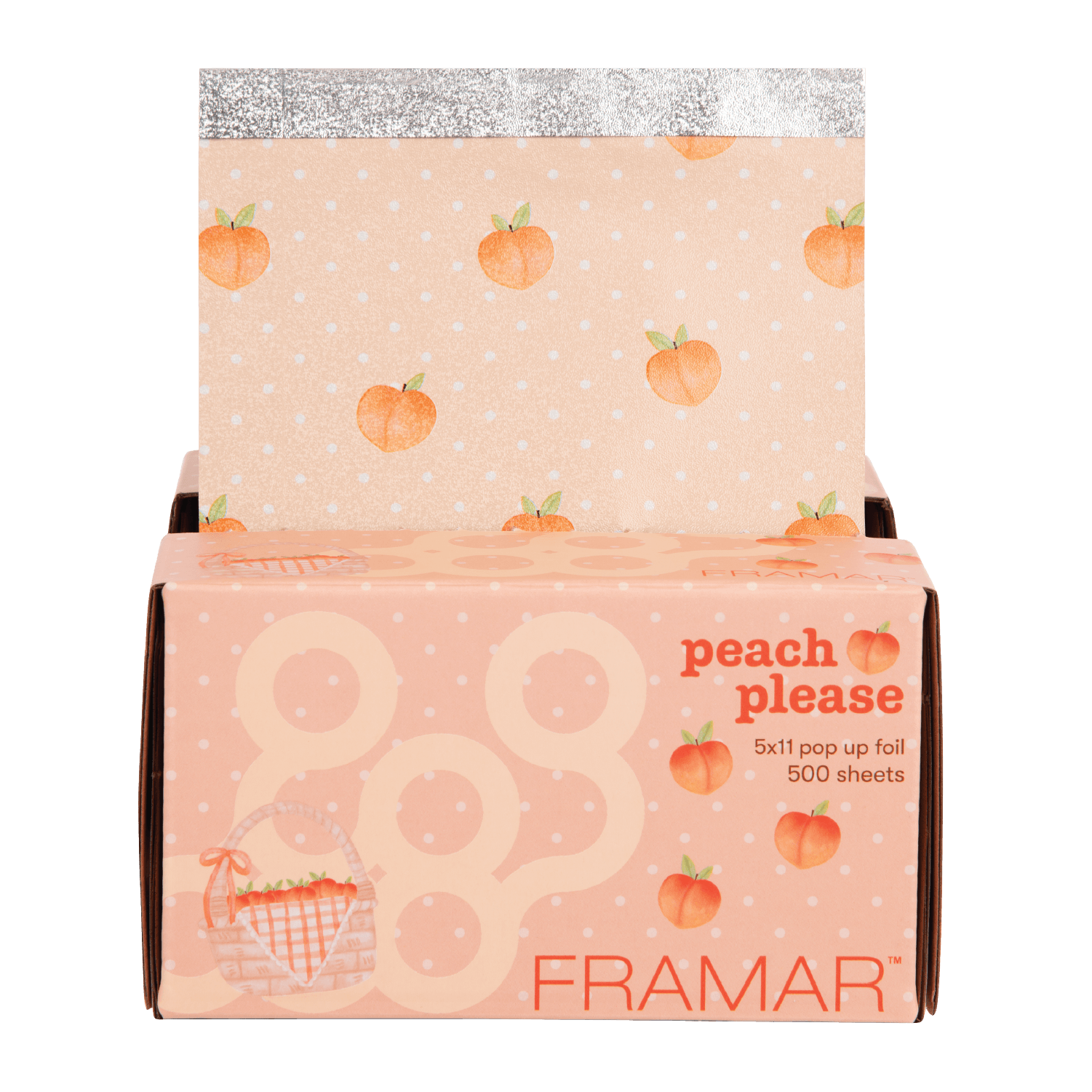 Framar Peach Please Pop Up Foils - 500 Sheets - Limited Edition