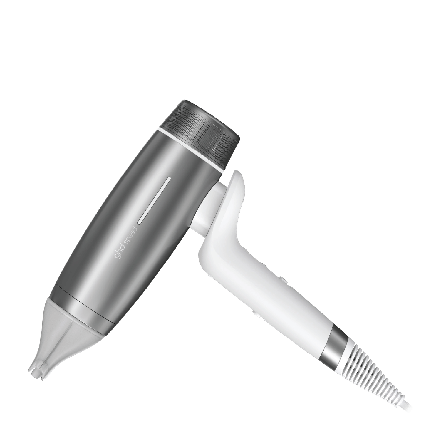 ghd Speed Ionic Hair Dryer in Metallic White