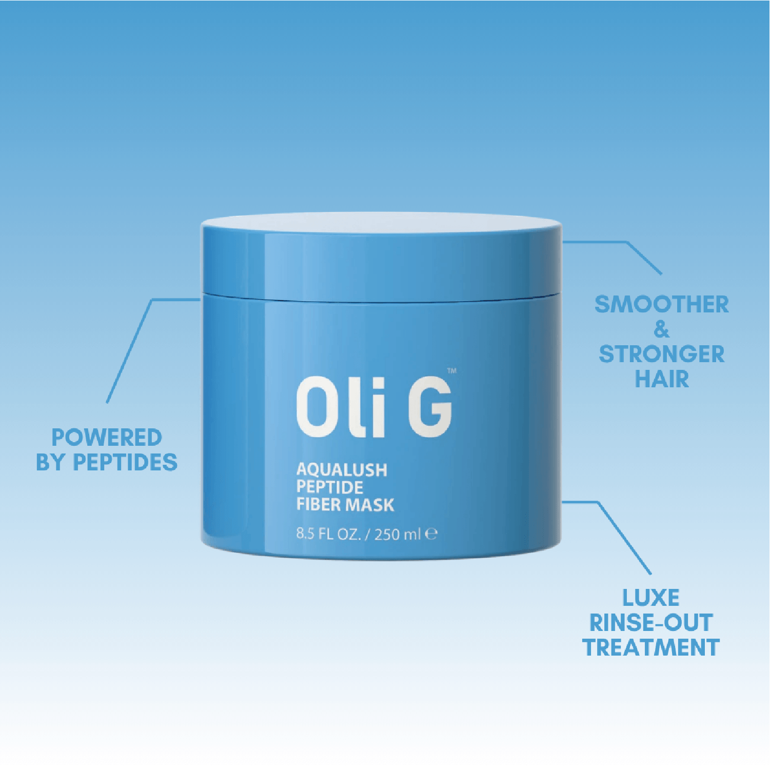 Oli G AquaLush Peptide Fiber Mask 250ml