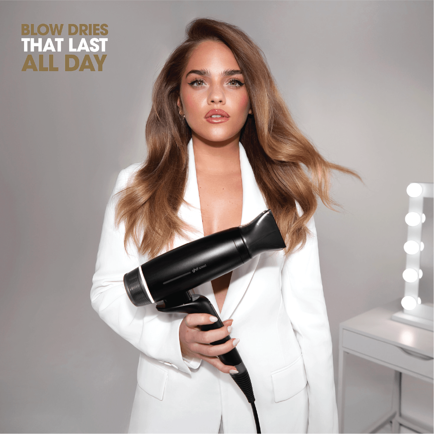 ghd Professional Use Speed Dryer - Matte Black