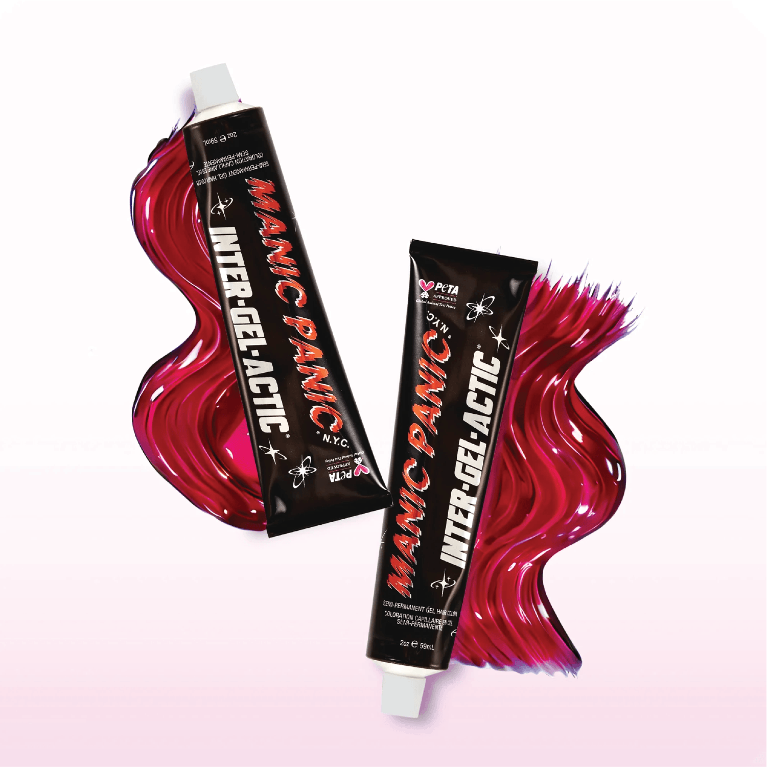 Manic Panic® Inter-GEL-Actic™ Hair Color Kit - Pink Warrior™
