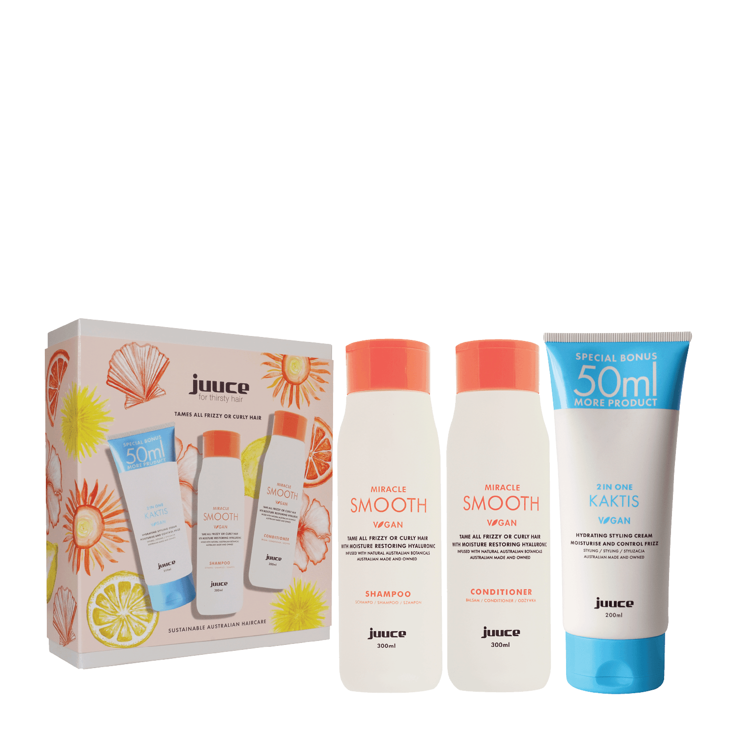 JUUCE Miracle Smooth + Kaktis Trio