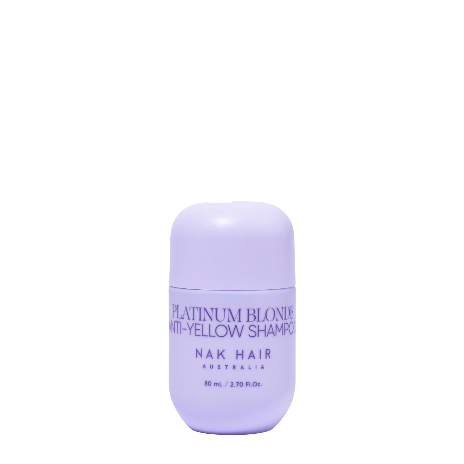 Nak Signature Platinum Blonde Anti-Yellow Shampoo 80ml