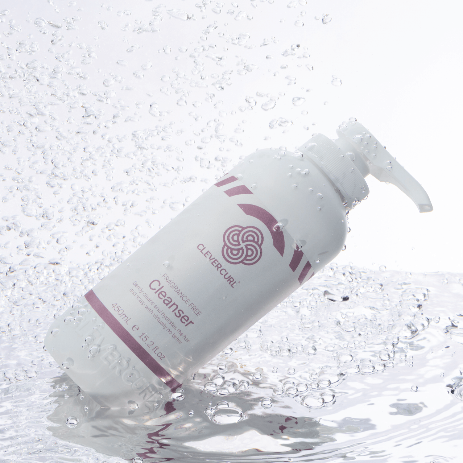 Clever Curl Fragrance Free Cleanser 450ml